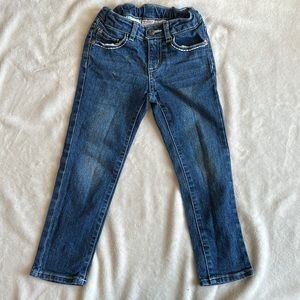 Girls Arizona Jeans with bejeweled back. Size 4
